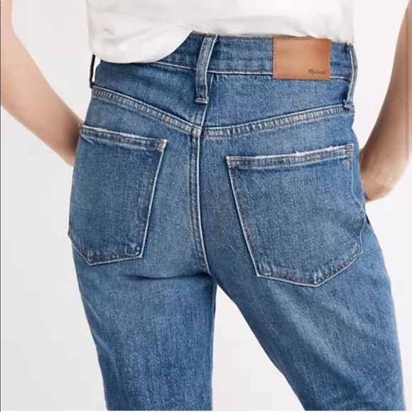 Madewell high rise slim fit boyjean - Picture 3 of 11